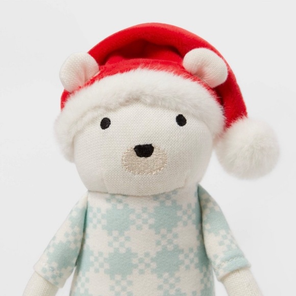 Pillowfort Polar Bear Mini Plush with Sleeping Bag - Picture 4 of 11